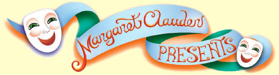 The Margaret Clauder Presents page banner.